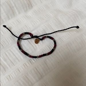 Thick braided pura vida bracelet